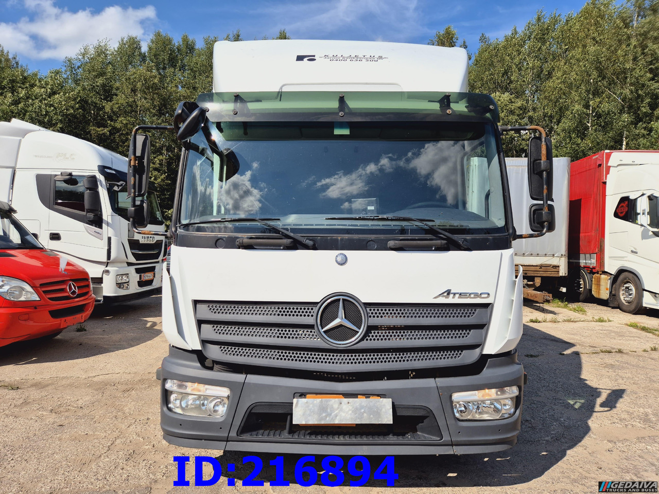 MERCEDES-BENZ Atego 818 Euro6 - Изотермический грузовик: фото 2 MERCEDES-BENZ Atego 818 Euro6 - Изотермический грузовик: фото 2