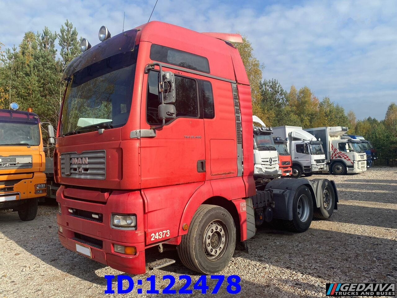 Тягач MAN TGA 26.480 6x2 Manual: фото 1 Тягач MAN TGA 26.480 6x2 Manual: фото 1