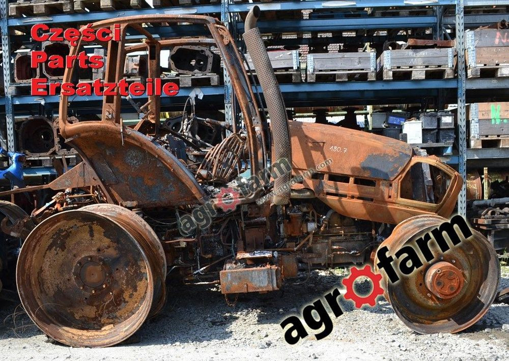 Deutz Agrotron 180.7 części, skrzynia biegów, oś - Запчасти: фото 1