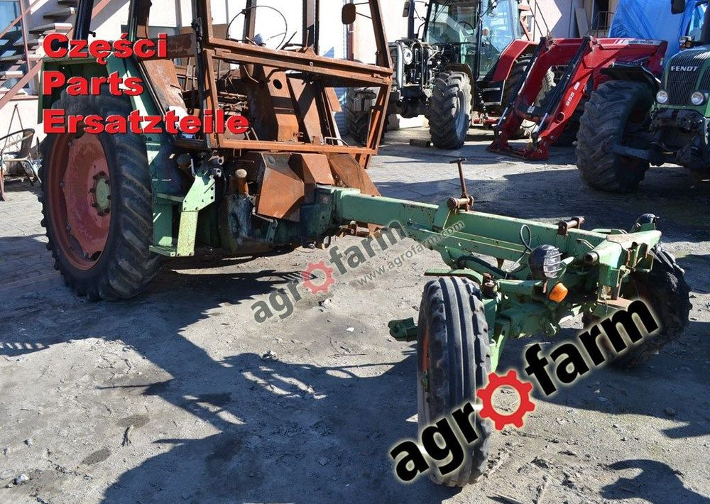 Fendt 255 GT części skrzynia biegów, zwolnica, oś - Запчасти: фото 1