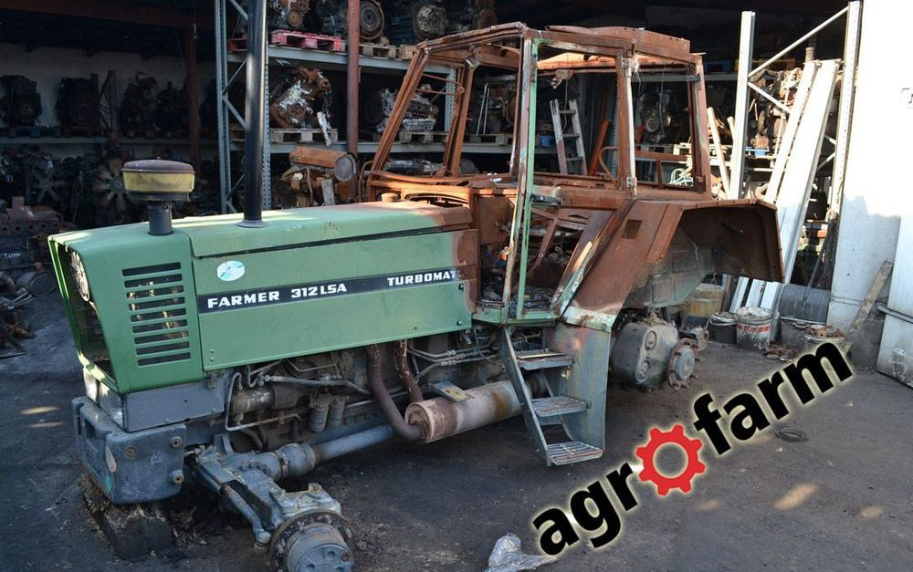 Fendt części 312 LSA 311 310 silnik wał skrzynia most oś podnośnik zwolnica tryb głowica blok tryb - Запчасти: фото 1