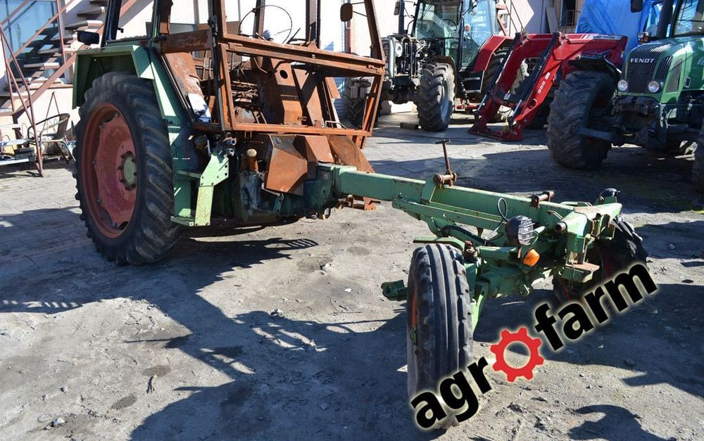 Fendt części używane 255 GT 265 275 silnik wał skrzynia most oś podnośnik zwolnica tryb - Запчасти: фото 1