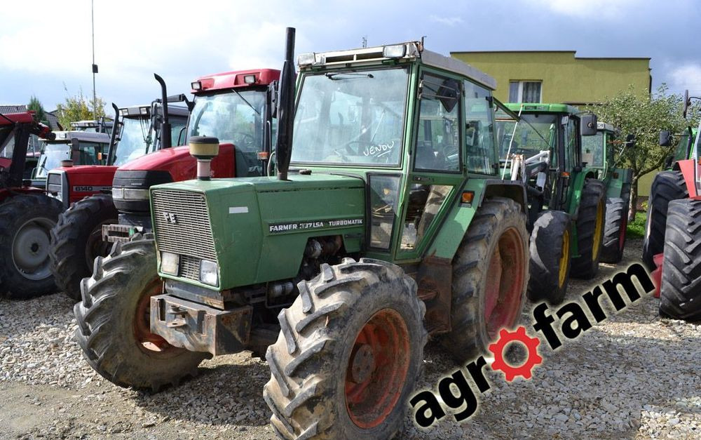 Fendt części używane 308 309  307 306 310 311 silnik skrzynia most oś podnośnik zwolnica obudowa - Запчасти: фото 1