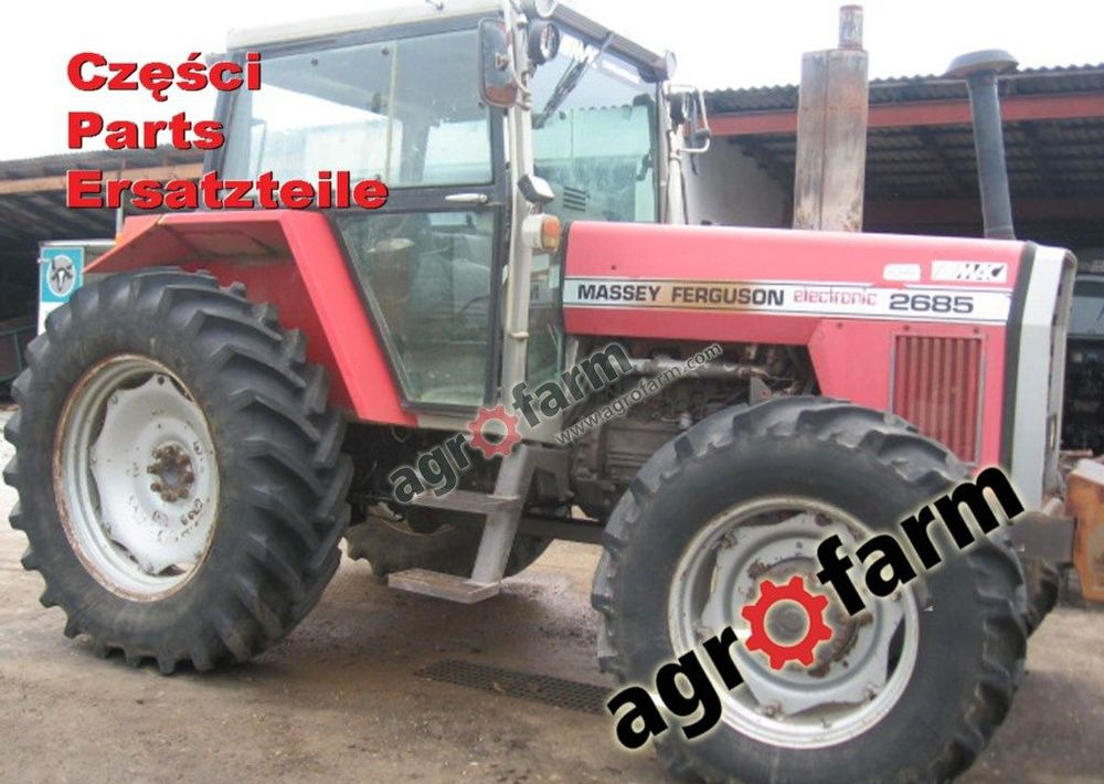 Massey Ferguson 2685 części skrzynia biegów, oś - Запчасти: фото 1