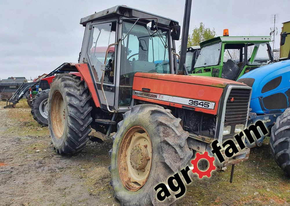 Massey Ferguson 3645 skrzynia biegów most silnik zwolnica blok oś - Запчасти: фото 1