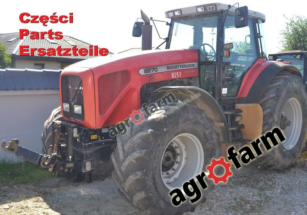 Massey Ferguson 8270 części, skrzynia biegów, oś - Запчасти: фото 1 Massey Ferguson 8270 części, skrzynia biegów, oś - Запчасти: фото 1