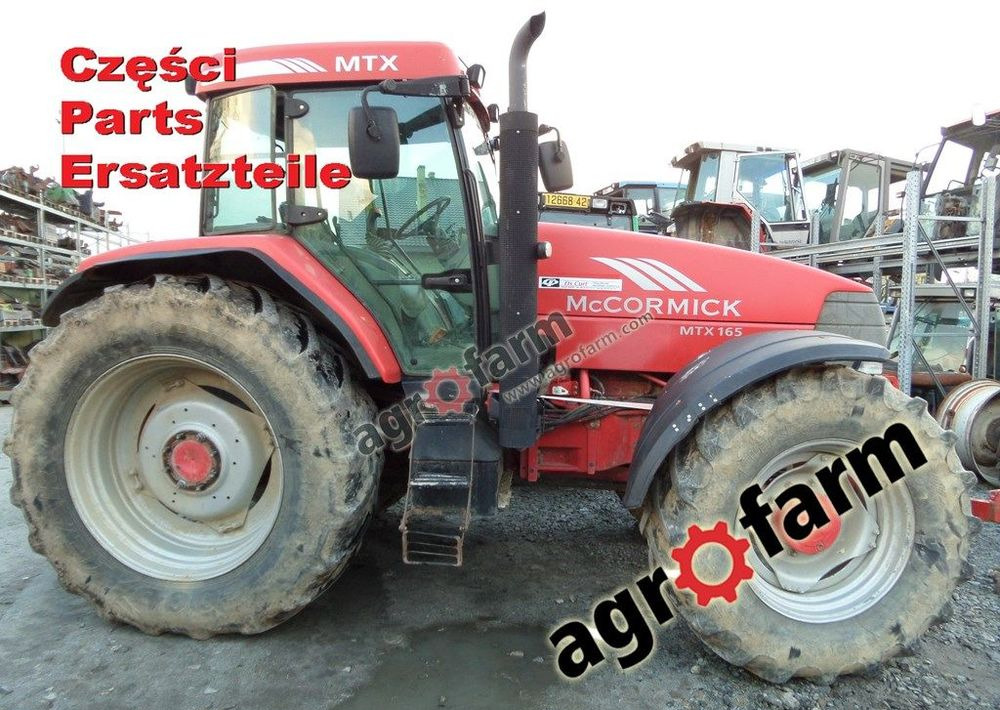 McCormick MTX 165 części, skrzynia biegów, silnik - Запчасти: фото 1