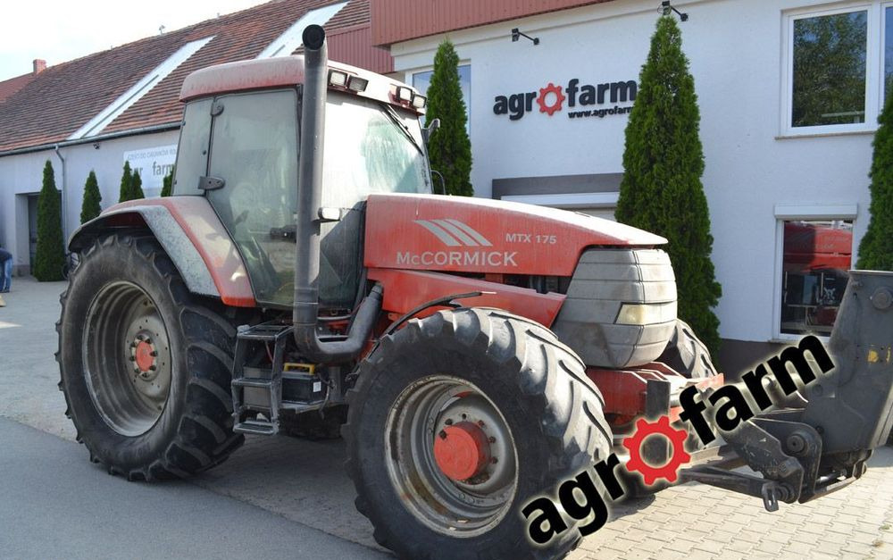 McCormick części MTX 175 165 155 silnik skrzynia zwolnica wał głowica zwrotnica blok oś zwolnica - Запчасти: фото 1
