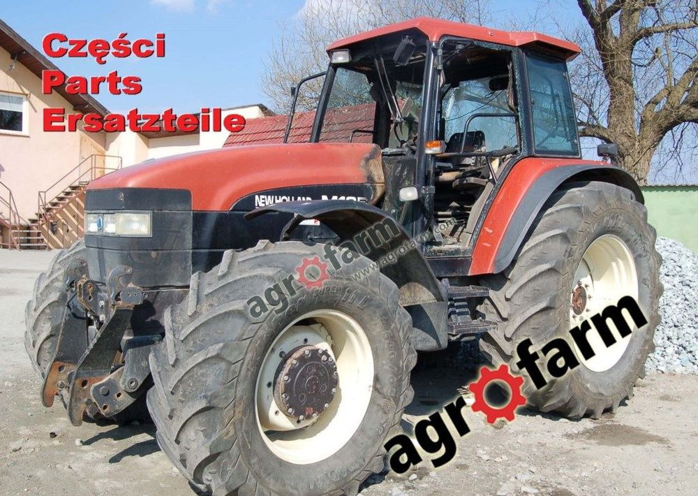 New Holland M135 części, skrzynia biegów, silnik - Запчасти: фото 1