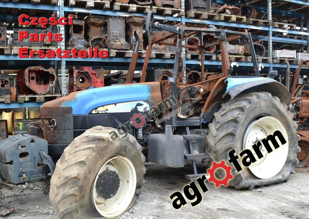 New Holland TM155 części, skrzynia biegów, silnik - Запчасти: фото 1