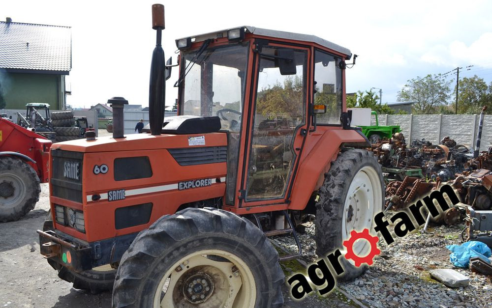 Same Explorer 60 70 most skrzynia biegów silnik oś zwolnica - Запчасти: фото 1