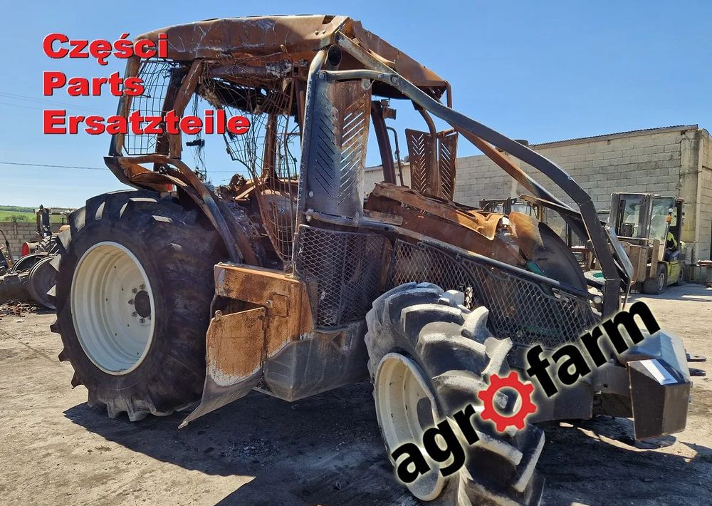 Valtra N 154 S 174 skrzynia zwrotnica wał głowica silnik obudowa zawór - Запчасти: фото 1