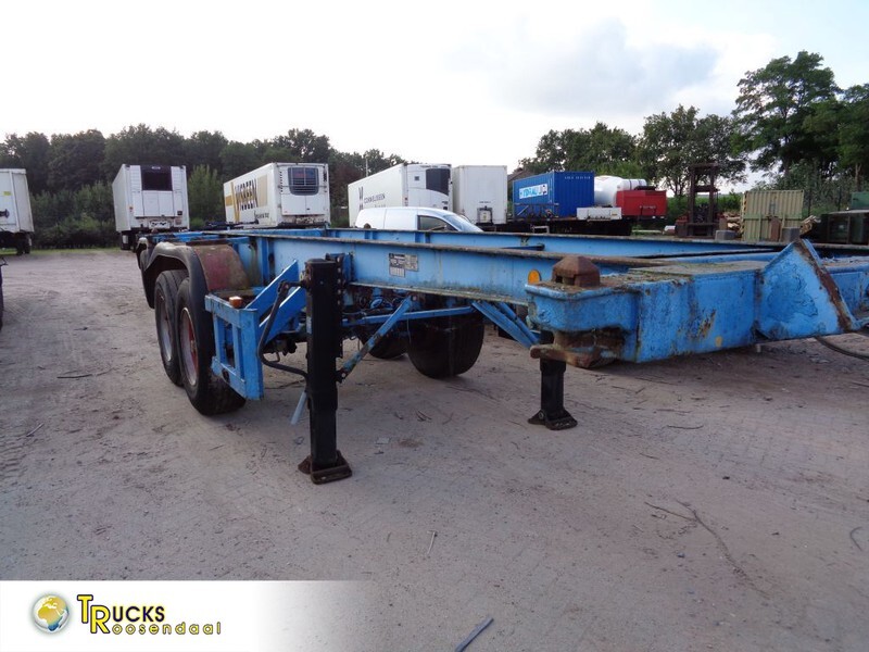 Krone SZC 16 + 2 AXLE+BLAD-BLAD - Полуприцеп-контейнеровоз/ Сменный кузов: фото 1 Krone SZC 16 + 2 AXLE+BLAD-BLAD - Полуприцеп-контейнеровоз/ Сменный кузов: фото 1