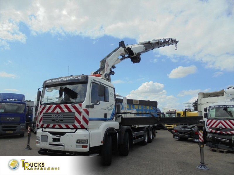 MAN TGA 41.460 1e Owner + Manual + Fassi F800XP 6x hydr. + Winch + hoogzit 8x4 + Low KM + Remote + FLY-JIB Prepared - Автоманипулятор: фото 1 MAN TGA 41.460 1e Owner + Manual + Fassi F800XP 6x hydr. + Winch + hoogzit 8x4 + Low KM + Remote + FLY-JIB Prepared - Автоманипулятор: фото 1