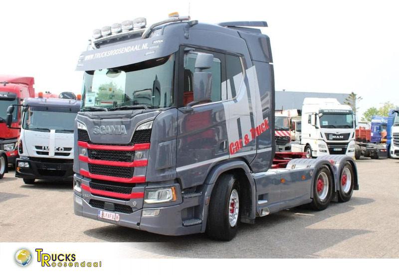 Scania R520 V8 + 6X4 + FULL OPTION + EURO 6 + PTO+120 TONS - Тягач: фото 1
