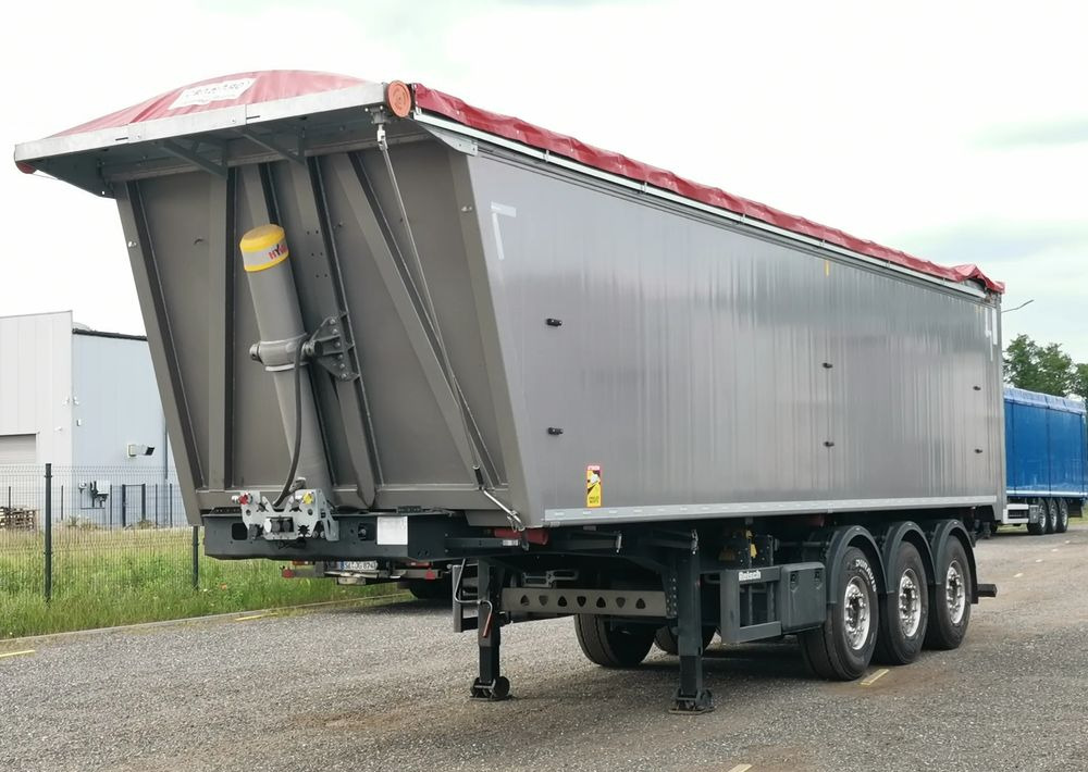Reisch Aluminiowa 50m3, dach Cramaro manualny - Самосвальный полуприцеп: фото 1 Reisch Aluminiowa 50m3, dach Cramaro manualny - Самосвальный полуприцеп: фото 1
