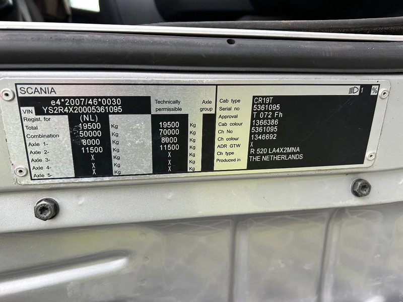 Scania R520 | MNA 4x2 | RETARDER | LOW KM !!! в лизинг Scania R520 | MNA 4x2 | RETARDER | LOW KM !!!: фото 19