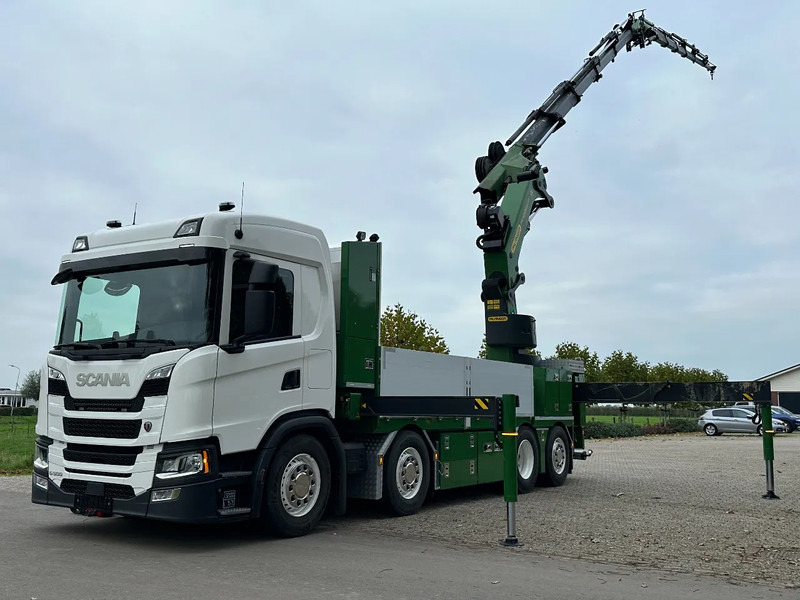 Автоманипулятор Scania G500 NGS 8X2 !!EURO6!!21DKM!! 2022!! PALFINGER 65TM/JIB/LIER/WINCH!!TOP!!ROOF/DACH/MONTAGE!!MANUTENTION!! CRANE!!GRUE!!: фото 6