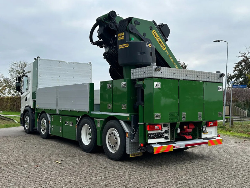 Автоманипулятор Scania G500 NGS 8X2 !!EURO6!!21DKM!! 2022!! PALFINGER 65TM/JIB/LIER/WINCH!!TOP!!ROOF/DACH/MONTAGE!!MANUTENTION!! CRANE!!GRUE!!: фото 8