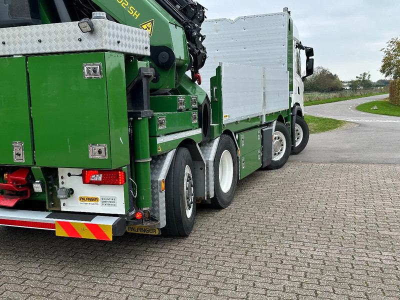 Автоманипулятор Scania G500 NGS 8X2 !!EURO6!!21DKM!! 2022!! PALFINGER 65TM/JIB/LIER/WINCH!!TOP!!ROOF/DACH/MONTAGE!!MANUTENTION!! CRANE!!GRUE!!: фото 13