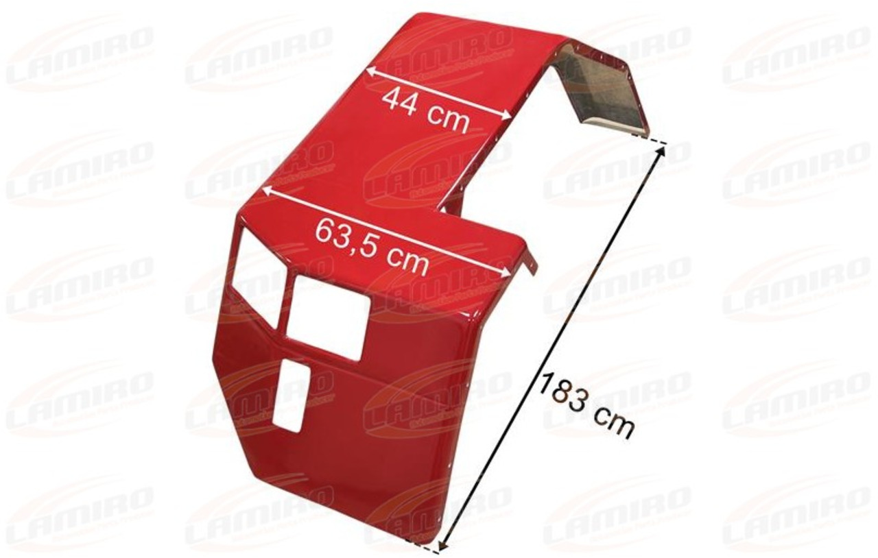 CASE SERIA 5000 MAXXUM MUDGUARD LEFT CASE SERIA 5000 MAXXUM MUDGUARD LEFT - Крыло для Грузовиков: фото 1