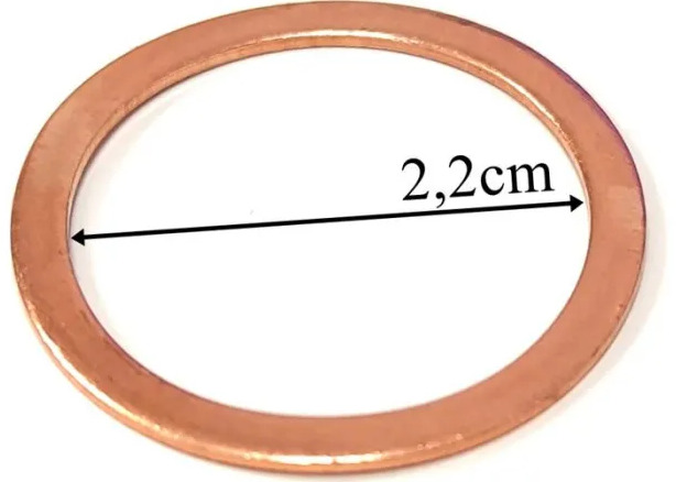 COPPER WASHER 22x27 AIR TANK CAP - Детали тормозной системы для Грузовиков: фото 1 COPPER WASHER 22x27 AIR TANK CAP - Детали тормозной системы для Грузовиков: фото 1