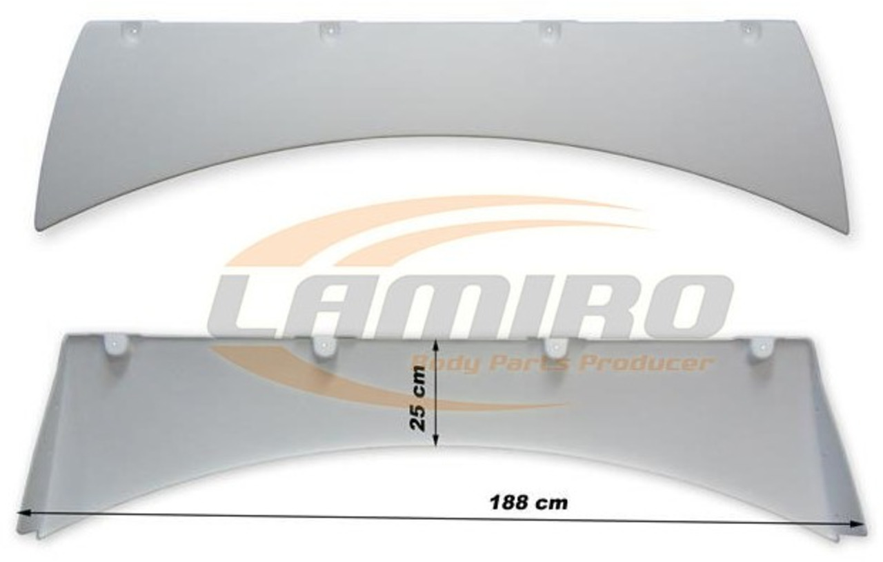 DAF 105 XF SUPER SPACE CAB. ROOF SPOILER DAF 105 XF SUPER SPACE CAB. ROOF SPOILER - Аэродинамика/ Спойлеры для Грузовиков: фото 1 DAF 105 XF SUPER SPACE CAB. ROOF SPOILER DAF 105 XF SUPER SPACE CAB. ROOF SPOILER - Аэродинамика/ Спойлеры для Грузовиков: фото 1