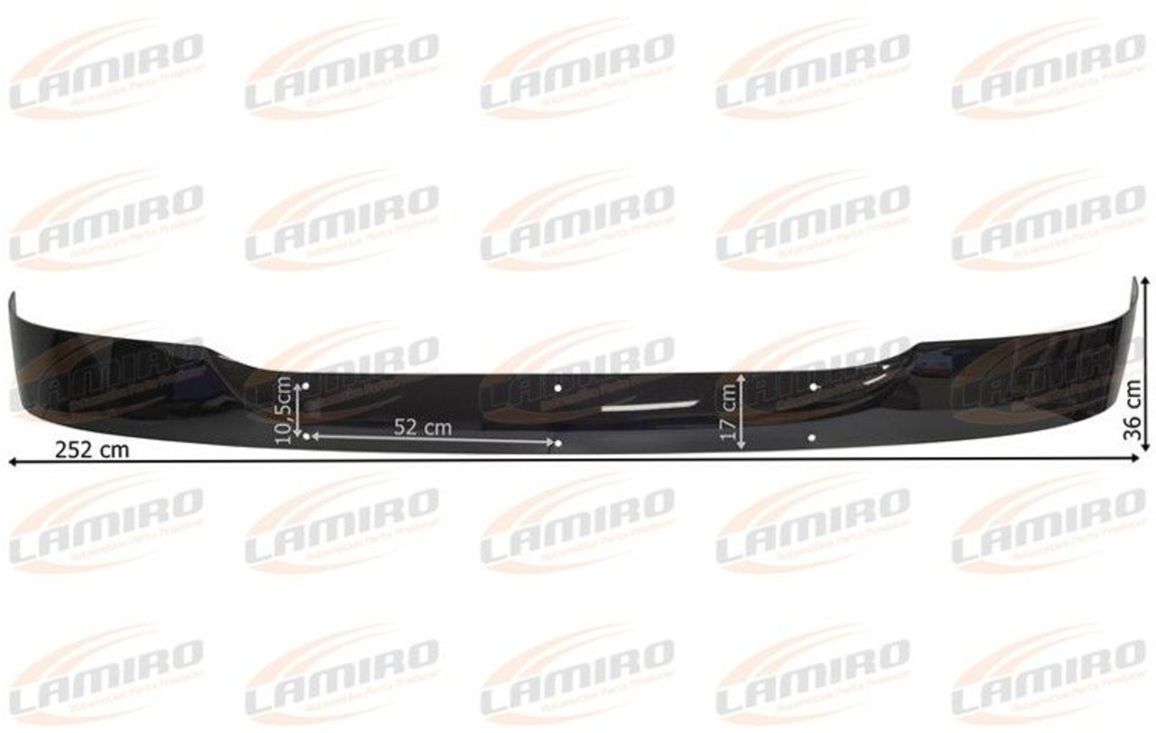 DAF 105 XF SUPER SPACE CAB. SUN VISOR DAF 105 XF SUPER SPACE CAB. SUN VISOR - Солнцезащитный козырек для Грузовиков: фото 1