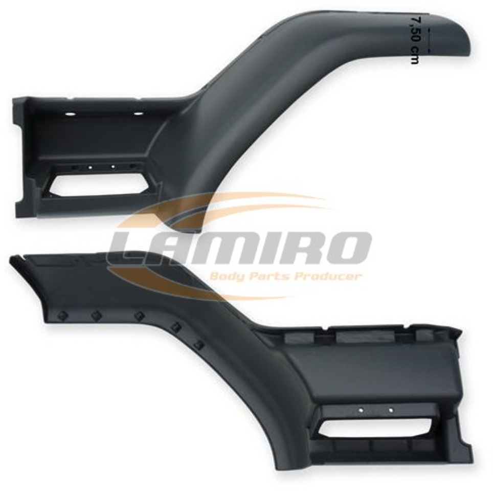 DAF LF 55 FOOTSTEP MUDGUARD LEFT 22,5' WHEEL DAF LF 55 FOOTSTEP MUDGUARD LEFT 22,5' WHEEL - Крыло для Грузовиков: фото 1