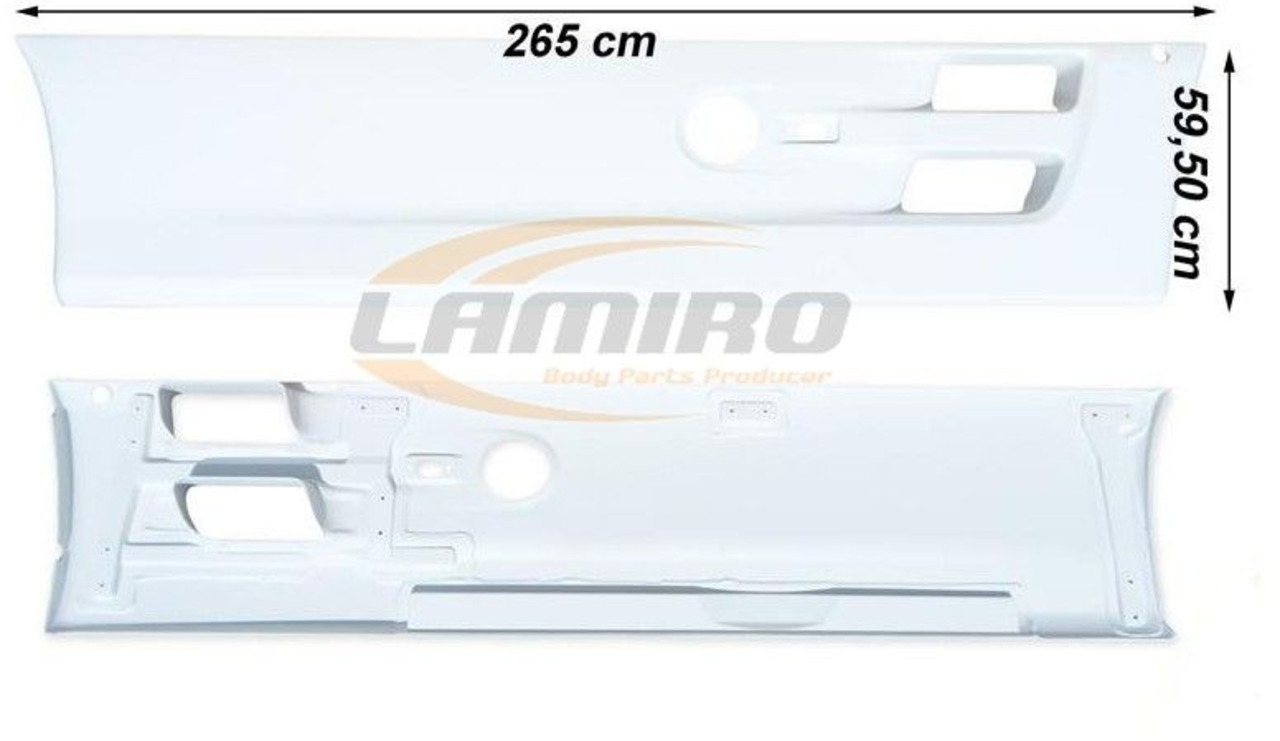 DAF XF 105 SIDE FAIRING RIGHT 274CM DAF XF 105 SIDE FAIRING RIGHT 274CM - Аэродинамика/ Спойлеры для Грузовиков: фото 1
