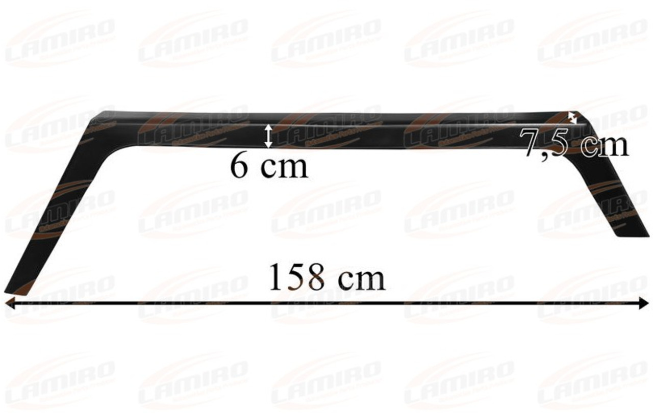 FENDT MUDGUARD WIDENING RIGHT FENDT MUDGUARD WIDENING RIGHT - Крыло для Грузовиков: фото 1