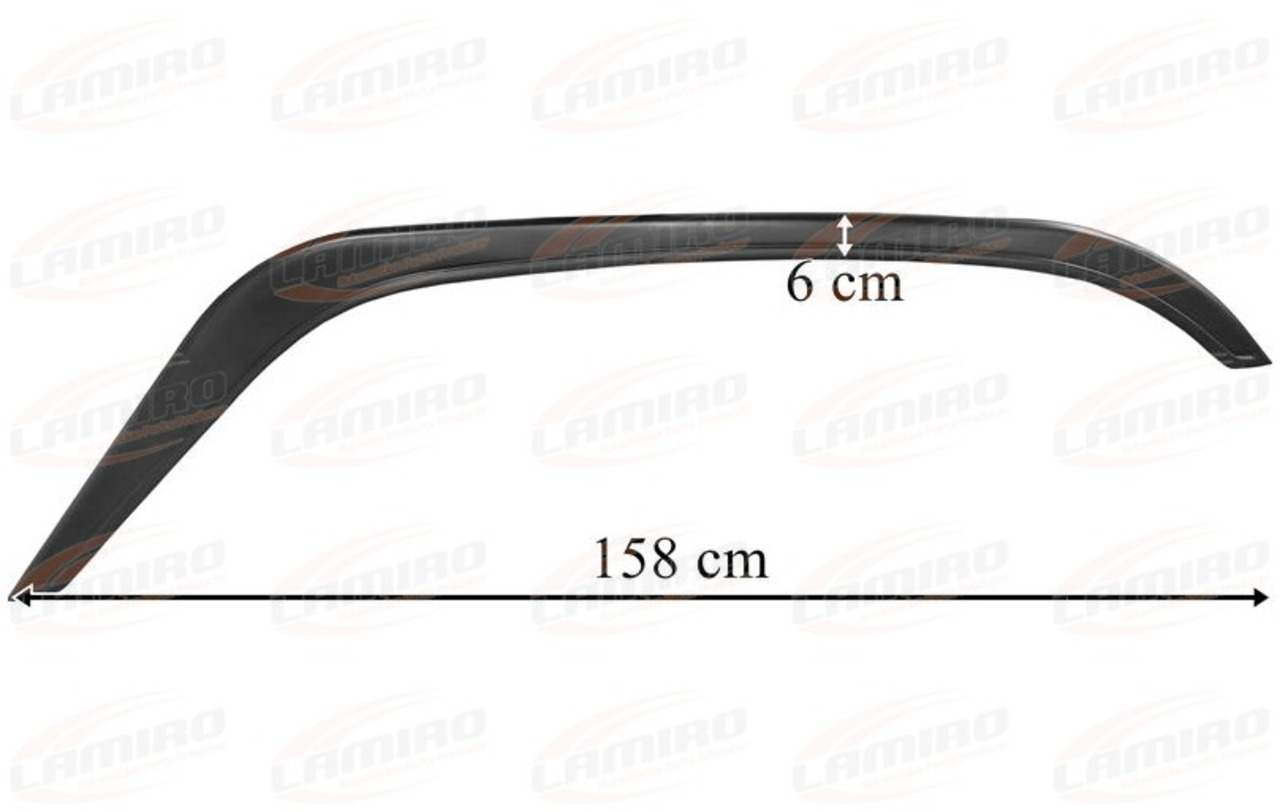 FENDT  MUDGUARD WIDENING RIGHT (LONG) FENDT  MUDGUARD WIDENING RIGHT (LONG) - Крыло для Грузовиков: фото 1