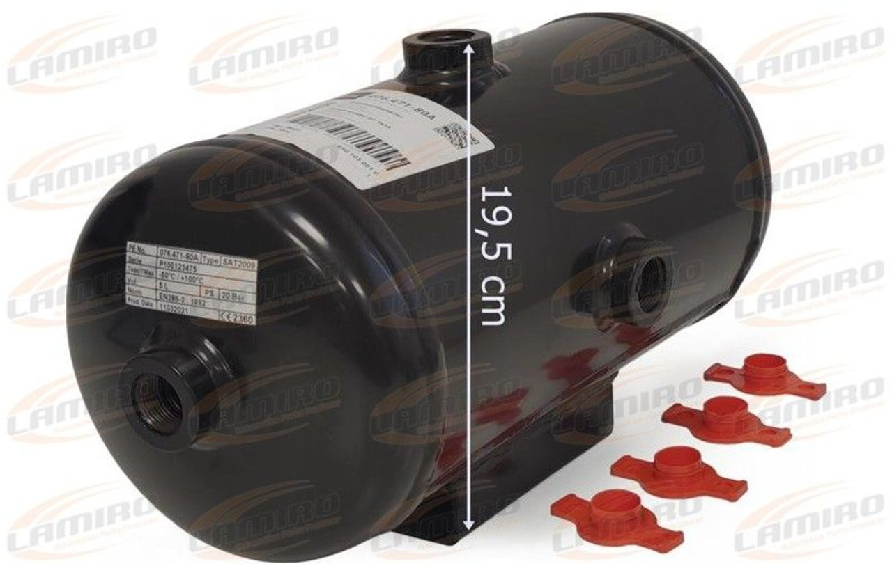 IVECO DAF KOGEL 5L 154*342 AIR TANK IVECO DAF KOGEL 5L 154*342 AIR TANK - Детали тормозной системы для Грузовиков: фото 1 IVECO DAF KOGEL 5L 154*342 AIR TANK IVECO DAF KOGEL 5L 154*342 AIR TANK - Детали тормозной системы для Грузовиков: фото 1