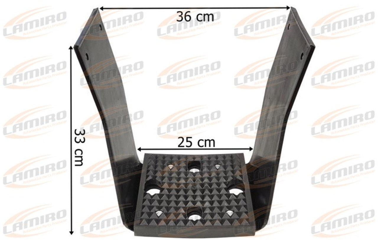 IVECO TRAKKER 04- LOWER ADDITIONAL STEP R/L SET. IVECO TRAKKER 04- LOWER ADDITIONAL STEP R/L SET. - Боковая подножка для Грузовиков: фото 1
