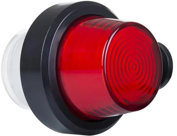 LAMPA OBRYSOWA (OLD SCHOOL NEON) KRÓTKI (LED) BIAŁO - CZERWONA 12/24V UNIWERSALNY - Свет/ Освещение для Грузовиков: фото 1