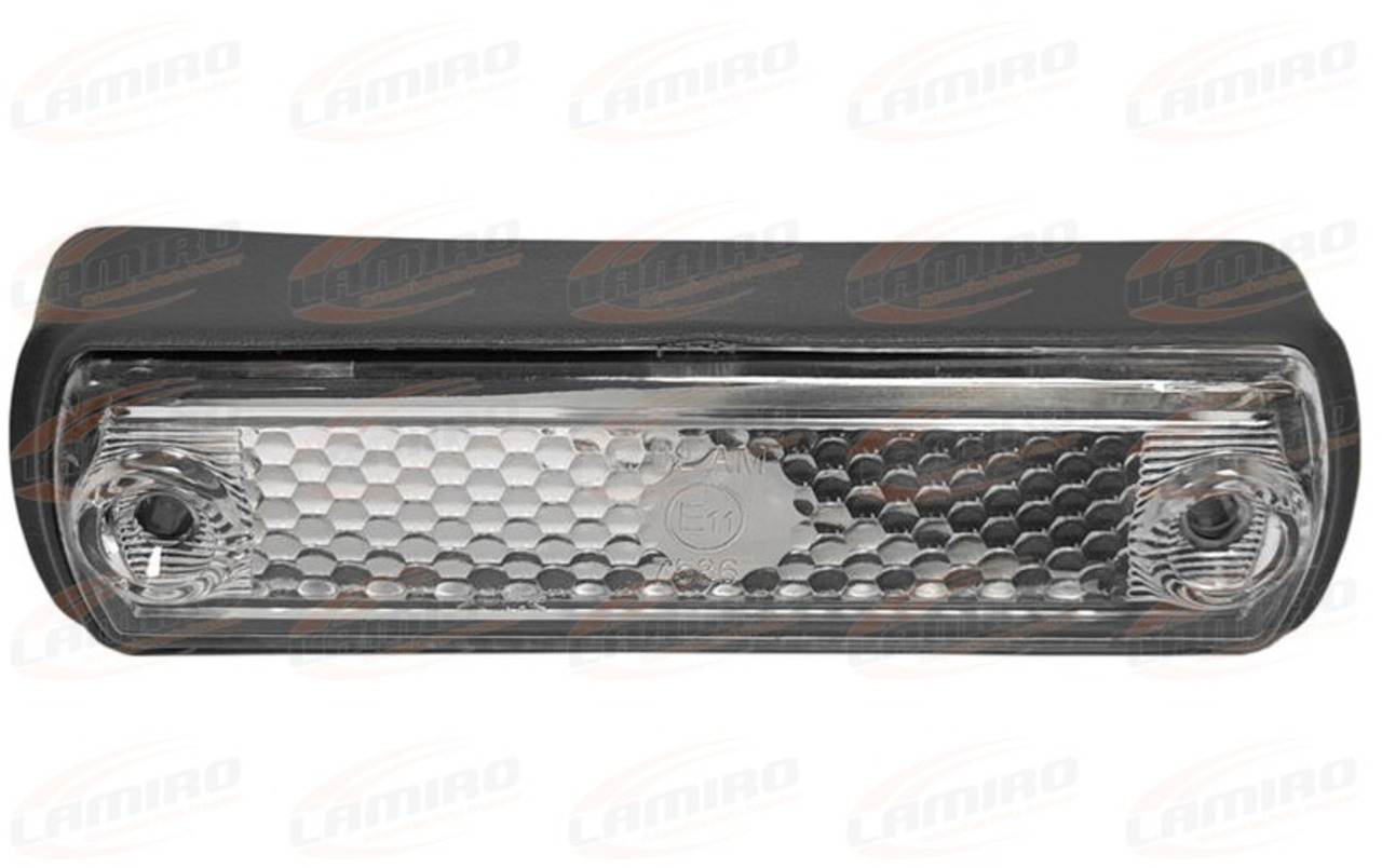 MAN F90 F2000 SUN VISOR LAMP with bezel MAN F90 F2000 SUN VISOR LAMP with bezel - Солнцезащитный козырек для Грузовиков: фото 1