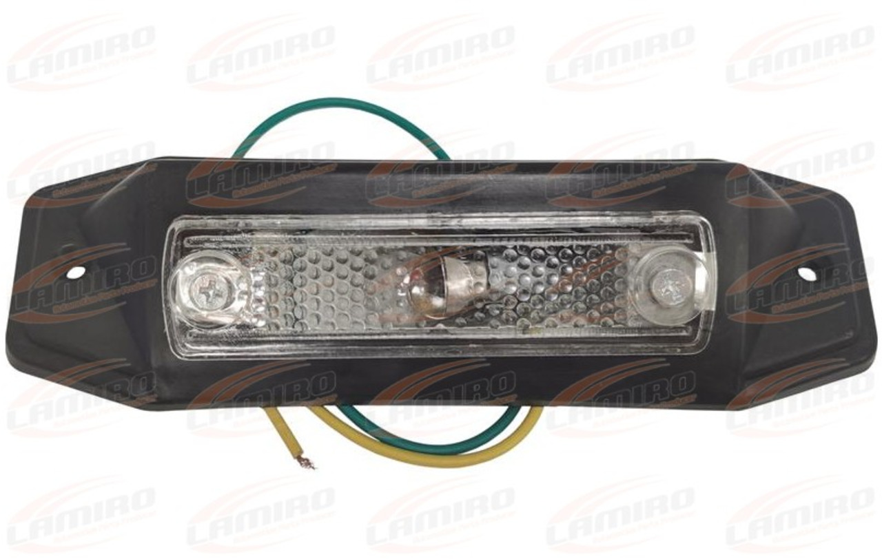 MAN F90 F2000 SUN VISOR LAMP with bezel MAN F90 F2000 SUN VISOR LAMP with bezel - Солнцезащитный козырек для Грузовиков: фото 1