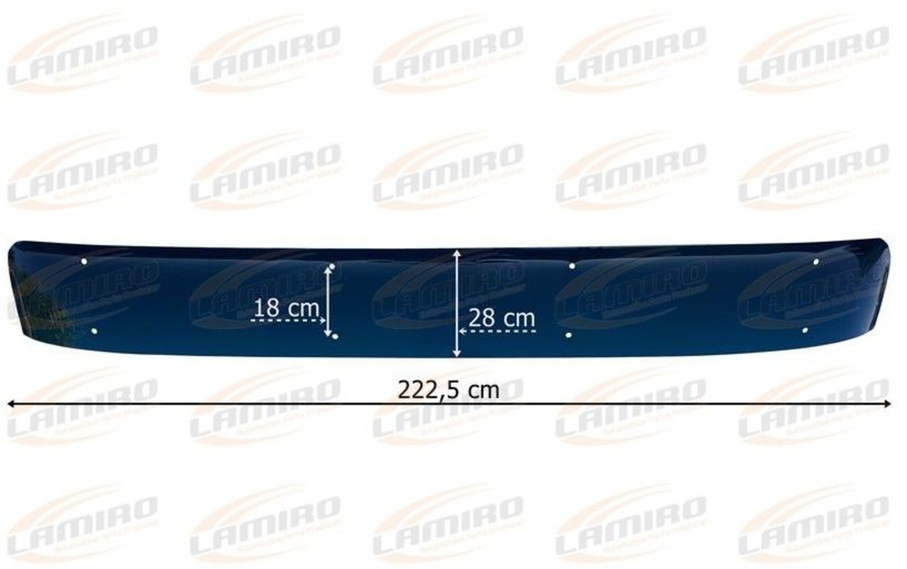 MAN TGA TGX XLX SUN VISOR MAN TGA TGX XLX SUN VISOR - Солнцезащитный козырек для Грузовиков: фото 1