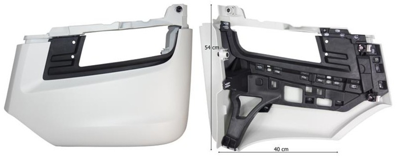 MAN TGX 2013- FOGLAMP BEZEL LEFT (EURO6) RAL9010 - Противотуманная фара для Грузовиков: фото 1 MAN TGX 2013- FOGLAMP BEZEL LEFT (EURO6) RAL9010 - Противотуманная фара для Грузовиков: фото 1