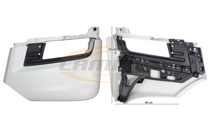 MAN TGX EURO 6 BUMPER FOGLAMP BEZEL LEFT 81416106755 / 81416106775 - Угол бампера для Грузовиков: фото 1