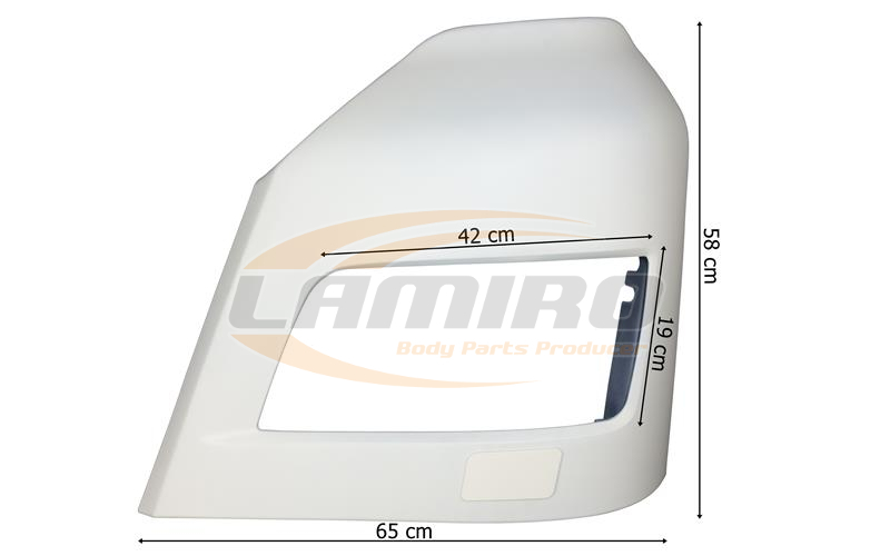 MAN TGX EURO 6 BUMPER HEADLAMP BEZEL LEFT XENON 81416106753 - Угол бампера для Грузовиков: фото 1 MAN TGX EURO 6 BUMPER HEADLAMP BEZEL LEFT XENON 81416106753 - Угол бампера для Грузовиков: фото 1