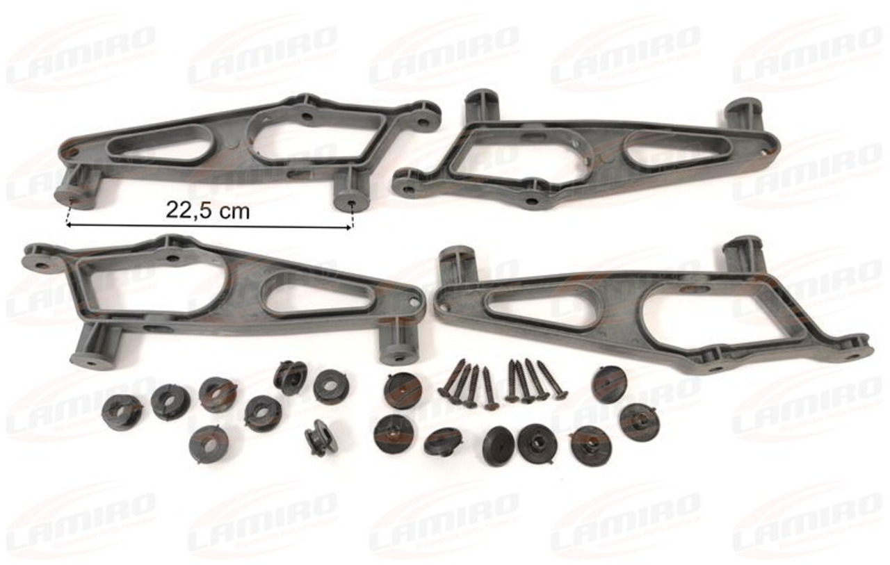 MAN TGX TGA SUN VISOR MOUNTING KIT MAN TGX TGA SUN VISOR MOUNTING KIT - Солнцезащитный козырек для Грузовиков: фото 1