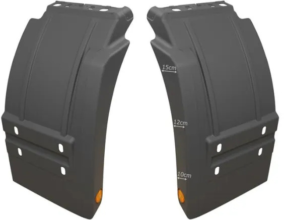 MERCEDES ACTROS MP2 / MP3 CAB RARE MUDGUARD RH - Крыло для Грузовиков: фото 1