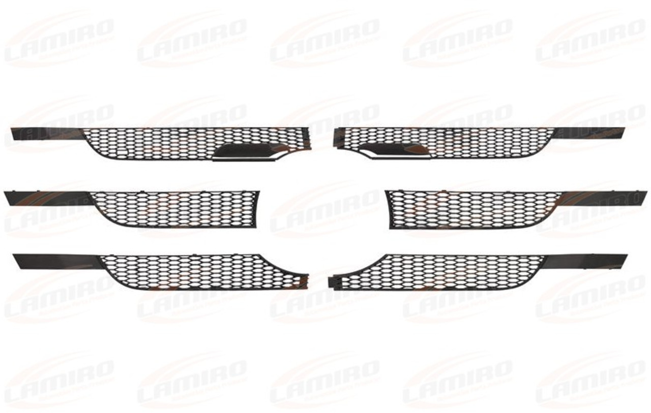 MERCEDES ACTROS MP3 MEGA SPACE GRILL GRID SET 6 PCS MERCEDES ACTROS MP3 MEGA SPACE GRILL GRID SET 6 PCS - Решётка радиатора для Грузовиков: фото 1