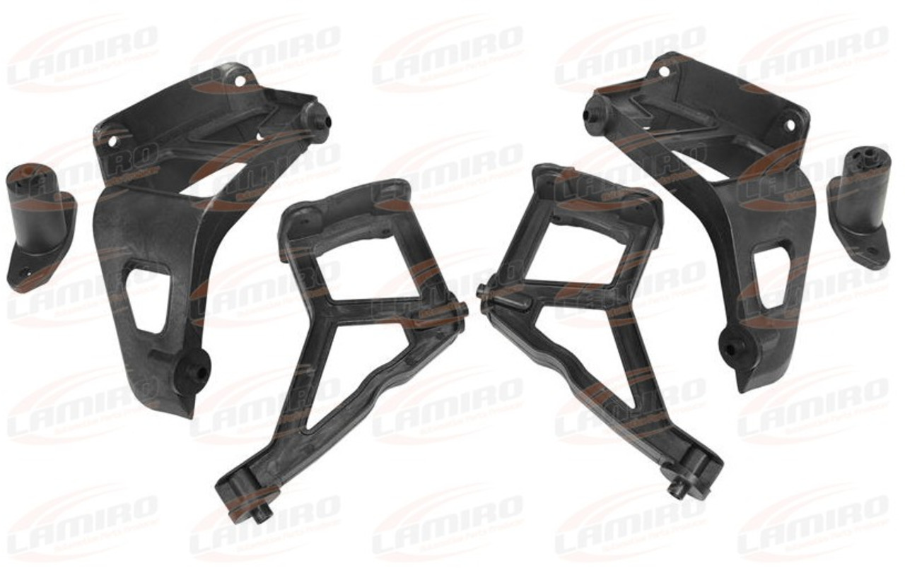 MERCEDES ACTROS MP4 BIG/GIGA SPACE SUN SHIELD MOUNTING KIT MERCEDES ACTROS MP4 BIG/GIGA SPACE SUN SHIELD MOUNTING KIT - Солнцезащитный козырек для Грузовиков: фото 1