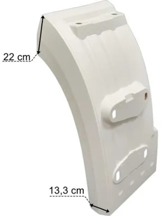 MERCEDES AROCS ANTOS MP4 BEHIND-CAB MUDGUARD LH - Крыло для Грузовиков: фото 1