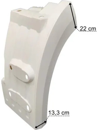 MERCEDES AROCS ANTOS MP4 BEHIND-CAB MUDGUARD RH - Крыло для Грузовиков: фото 1