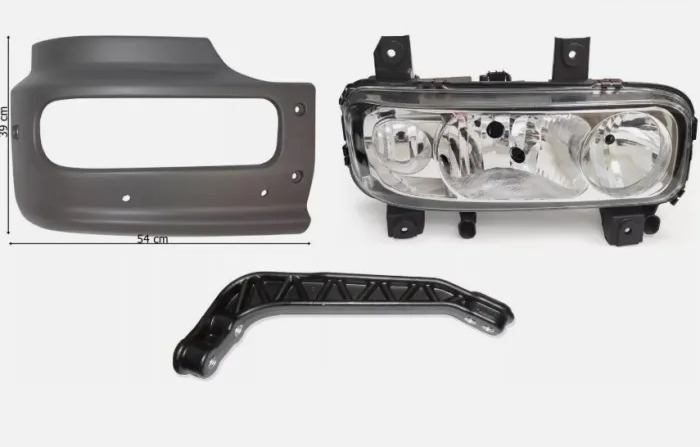 MERCEDES ATEGO 815 BUMPER RH - Бампер для Грузовиков: фото 1 MERCEDES ATEGO 815 BUMPER RH - Бампер для Грузовиков: фото 1