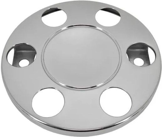 MERCEDES ATEGO WHEEL COVER 6 HOLES 17.5 (STAINLESS STEEL) - Шины и диски для Грузовиков: фото 1 MERCEDES ATEGO WHEEL COVER 6 HOLES 17.5 (STAINLESS STEEL) - Шины и диски для Грузовиков: фото 1