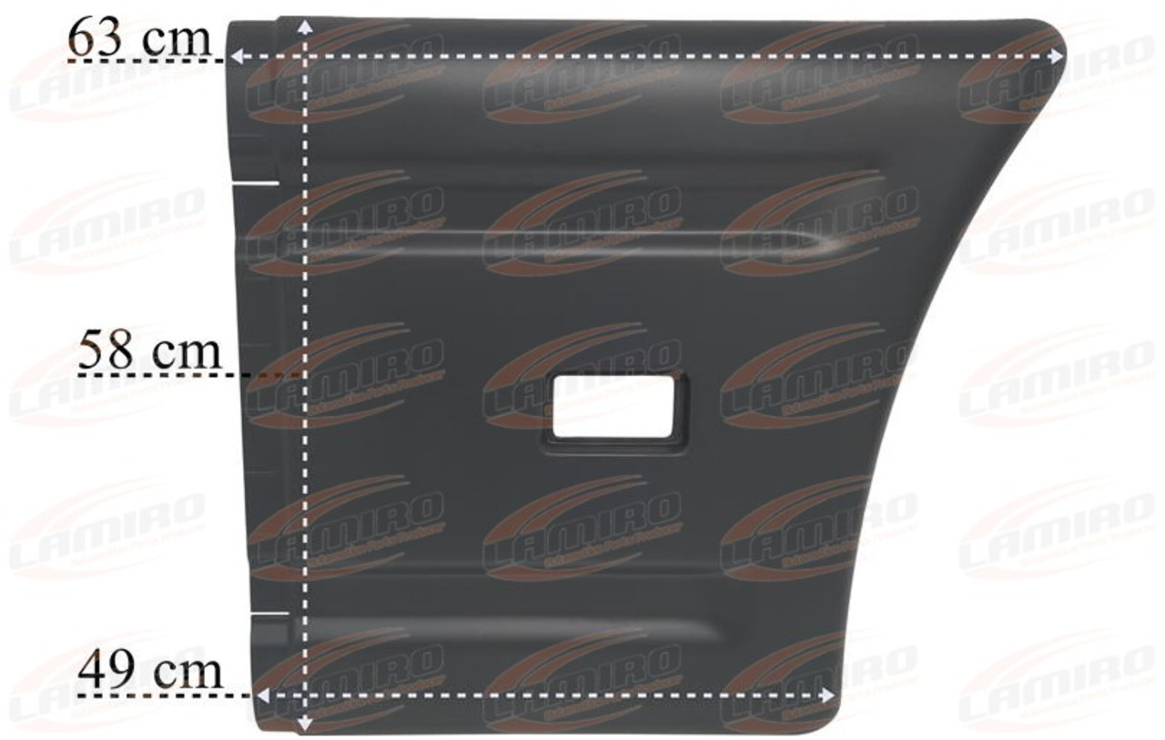 SCANIA 4 SIDE COVER REAR PART LEFT SCANIA 4 SIDE COVER REAR PART LEFT - Угол бампера для Грузовиков: фото 1